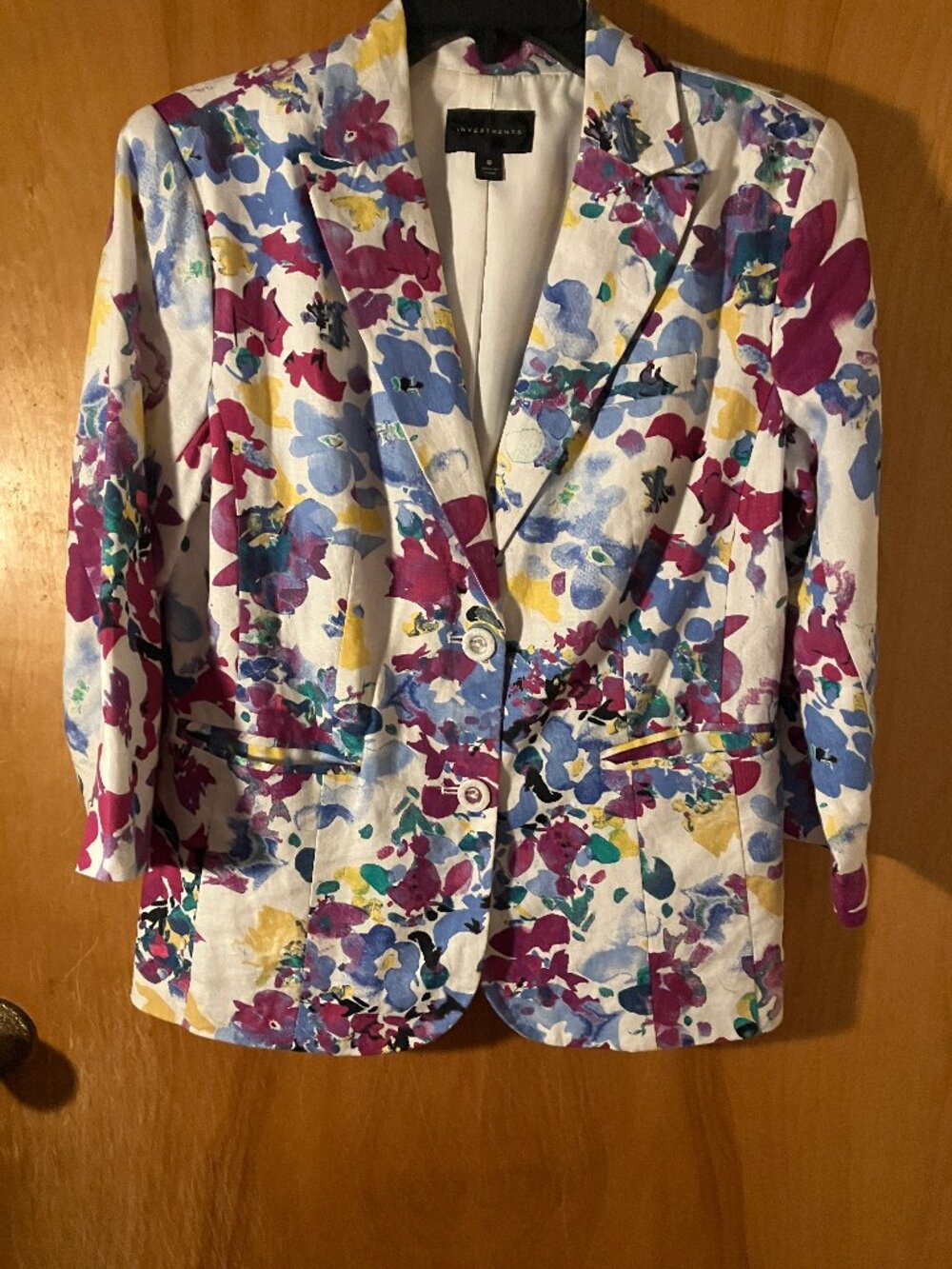 Floral blazer byInvestments